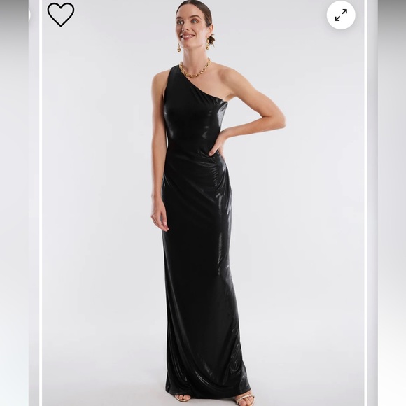 Rami One Shoulder Gown - Picture 3 of 10